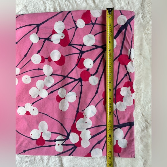 Marimekko Pink White Navy Accent PillowCover - Picture 7 of 7